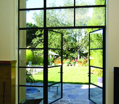 WDMA Entry door hot sale steel door with glass