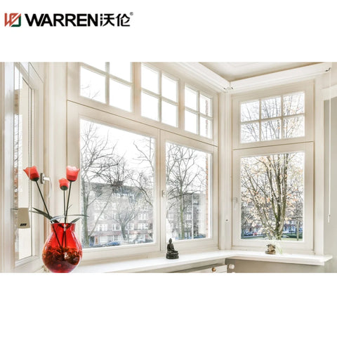 WDMA Double Pane Soundproof Glass Window Tempered Glass Double Hung Window Aluminum Window Companies