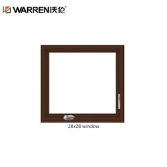 WDMA 28x60 Window Glass House Windows Small Double Pane Windows Aluminum