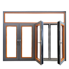 WDMA modern tilt and turn picture window  aluminum casement window