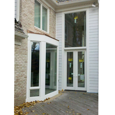 WDMA Modern Design Competitive Price Customized PVC Casement Windows White Vinyl Windows And Door For Villa