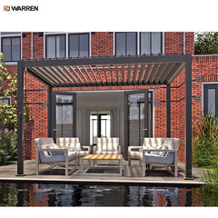 Warren 3*3 orient pergula bioclimatic aluminum pergola