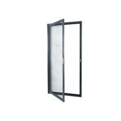 WDMA Cheap price single glass PVC windows and screen sliding upvc window