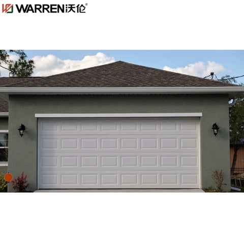 Warren 12foot high Garage Door 12 x 14 Insulated Garage Door Electric Modern Aluminum