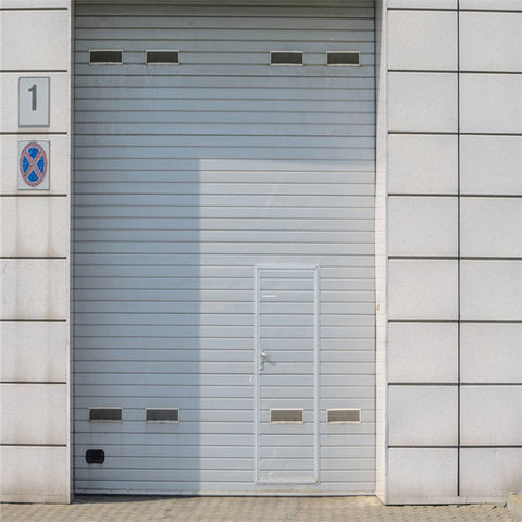 China WDMA modern aluminum glass garage door stainless steel garage door