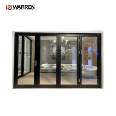115x22 folding door black aluminium profile decorative wrought iron window guards