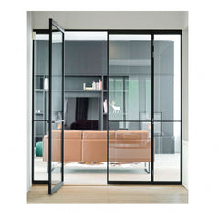 WDMA  Modern new design front home door interior security steel door