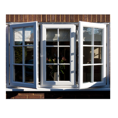 WDMA Home Bedroom Kitchen Customized Sizes PVC Casement Windows