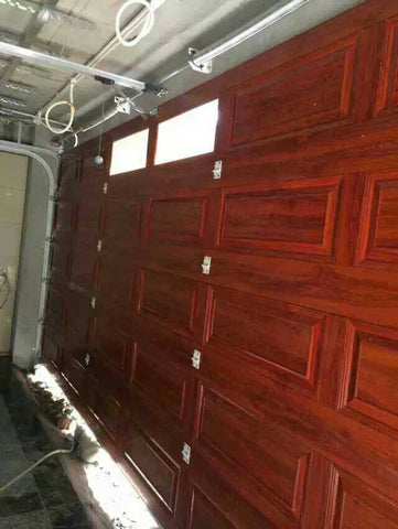 China WDMA cheap price high quality automatic aluminum glass garage door
