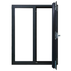 WDMA aluminium frame passive windows doors supplier hurricane impact curved sliding window