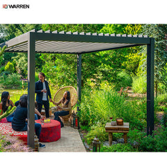 Warren 3*3 orient pergula bioclimatic aluminum pergola