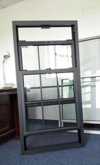 WDMA Factory Customized Sizes Soundproof Double Hung UPVC White Windows With Glass