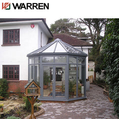 aluminum glass winter garden veranda sunroom house