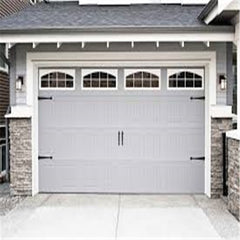 China WDMA automatic aluminum alloy material frosted glass modern new black garage doors