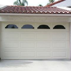 China WDMA Newest German design Garage Trackless automatic Sectional garage Door with modern design
