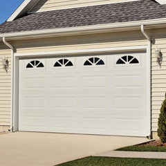 China WDMA Newest German design Garage Trackless automatic Sectional garage Door with modern design