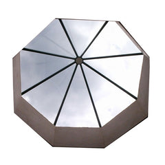Best Price Fixed Acrylic Dome Glass Skylight Aluminum Roof Skylight Window With Double Glazing Clear skylight