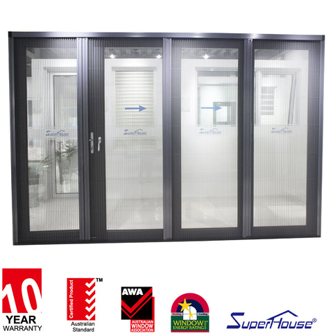 Folding door american thermal break aluminium alloy patio doors prices on China WDMA