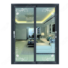 WDMA 3 tracks large aluminum profile oversized sliding door