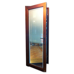 WDMA New Design Thermal Break Aluminum Casement Window Double Tempered Glass