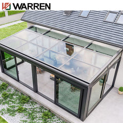 Movable glass house winter garden sunroom