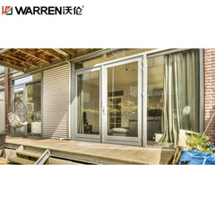 Warren 34x80 Prehung Exterior Door Outswing Patio Doors Black Entry Door With Glass French Exterior