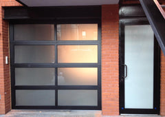 China WDMA Industrial automatic rolling up hide speech aluminum alloy garage door