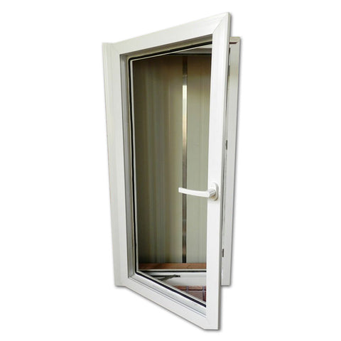 WDMA Vinyl Casement Window Customized UPVC Swing Glass Window