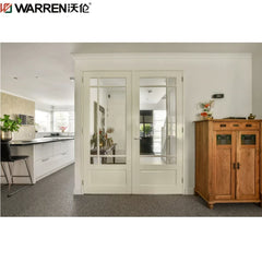WDMA 34x82 Door French Waterproof Interior Door 9 Lite Interior Door French Glass