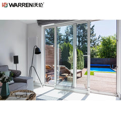 Warren 8 Foot By 8 Foot Sliding Glass Door 71x80 Patio Door Pocket Sliding Doors Aluminum Glass