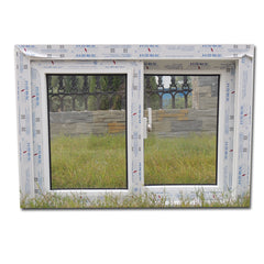 WDMA PVC sliding window design UPVC double glazed sliding windows