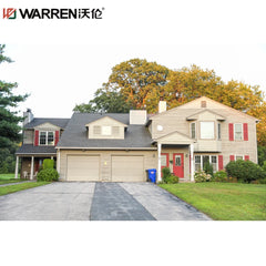 WDMA 16x21 Garage Door Small Glass Garage Door White Farmhouse With Black Garage Doors