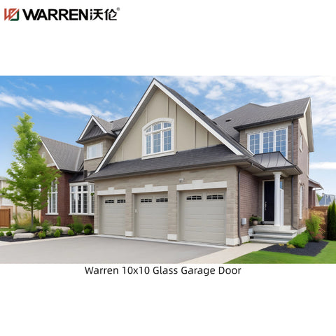 Warren 17x7 Aluminum Glass Garage Doors Prices Double Garage Aluminium Doors Prices Aluminium Roll Up Door