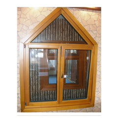 WDMA Swing opening pvc profile windows and casement window upvc material window