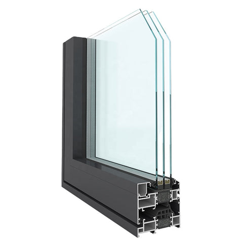 WDMA Fellola high quality Narrow window frame aluminum sliding glass windows