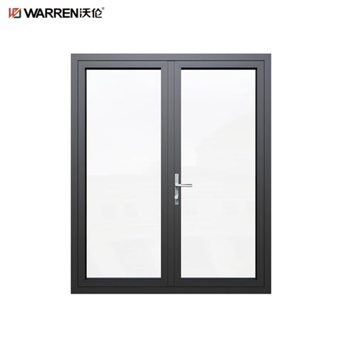 Warren Exterior French Doors Outswing 72x80 With Double Doors Glass