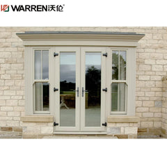 Warren 34x80 Prehung Exterior Door Outswing Patio Doors Black Entry Door With Glass French Exterior