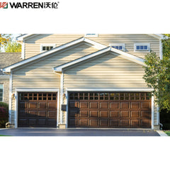 Warren 18x10 Fully Insulated Garage Doors Aluminum And Glass Garage Door Price Black Glass Garage Door