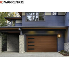 WDMA 20x20 Garage Door White Garage Door With Black Accents Insulated Glass Garage Doors Cost
