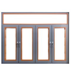 WDMA aluminium frame passive windows doors supplier hurricane impact curved sliding window