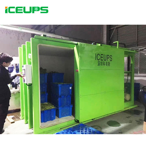 Herbs Rapid Vacuum Coolers With Upward Lifting / Horizontal Sliding / Manual Operating Door on China WDMA