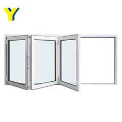 High Quality Australian Standard Aluminium Bi Folding Windows with Internal Blinds on China WDMA