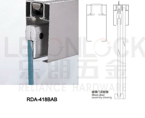 High Quality Sliding Glass Door Hanging Roller Wheel Track, Roller Track for Sliding Door on China WDMA
