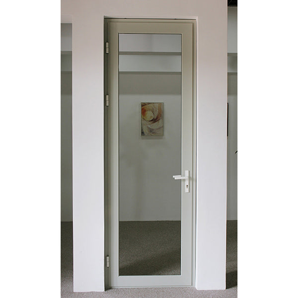 High performance thermal break modern interior exterior aluminum frame glass french doors low door sill on China WDMA