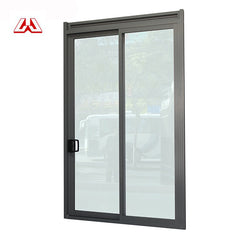 High-quality Pvc Coated Modern Interior Aluminum Front Frameless Glass Aluminum Sliding Door For Hotel on China WDMA