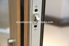High quality solid wood double glazing lift and sliding door on China WDMA