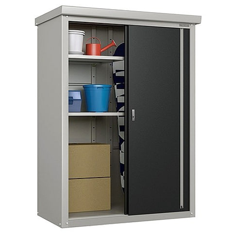 Home furniture metal garden storage cabinet waterproof sliding door design on China WDMA