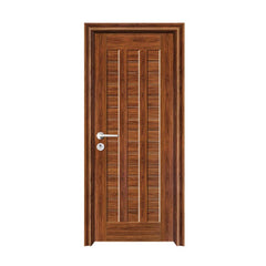 Hot Sell Brand Interior Decorative Aluminum Strip Wood Doors Aluminum French Interior Office Swing Doors on China WDMA