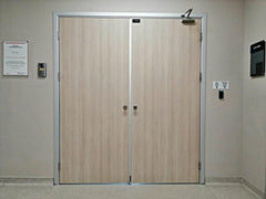 Hot sale double size laminate hospital doors automatic open on China WDMA