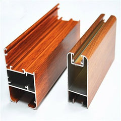 Hot sale wood grain used aluminum windows and doors on China WDMA